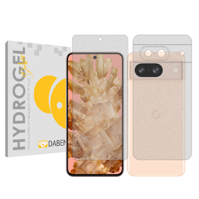 محافظ صفحه نمایش مات گوشی گوگل Pixel 8 دبن مدل Tough به همراه محافظ پشت گوشی
