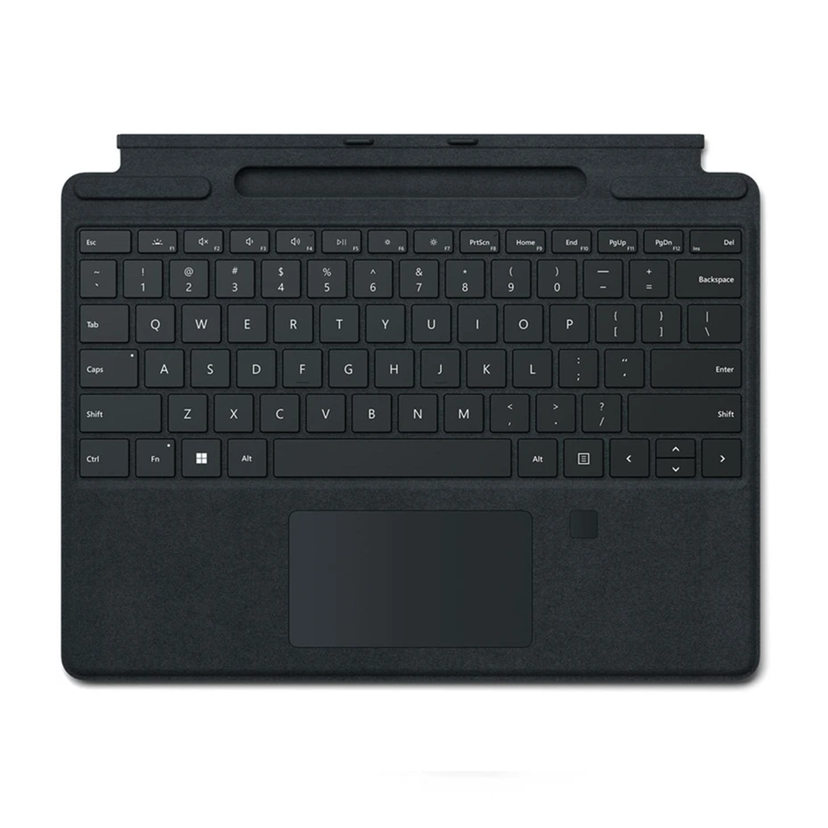 کیبورد تبلت مایکروسافت سرفیس Pro 8 - Pro 9 - Pro 10 - Pro 11 مدل Signature Keyboard with Fingerprint Reader-small-image