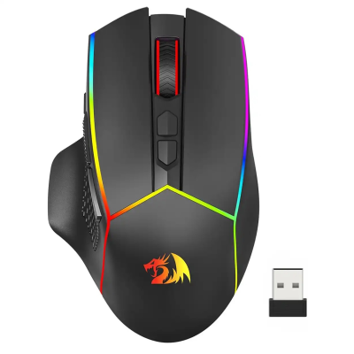 ماوس بی سیم گیمینگ ردراگون مدل AXE M814 PRO ماوس بی سیم مخصوص بازی ردراگون مدل AXE M814 PRO