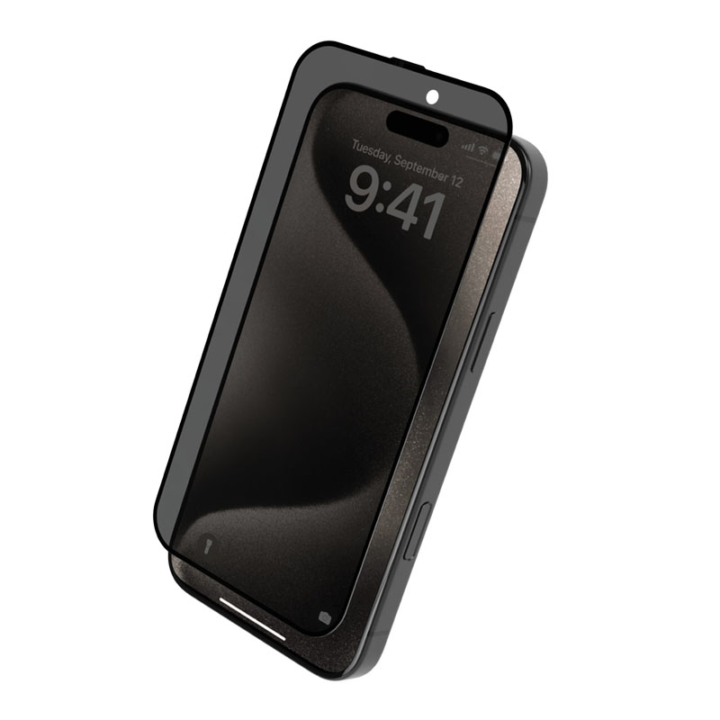 محافظ صفحه نمایش گوشی اپل iPhone 16 - 15 - 14 Pro لِولو مدل 3D Resin Glue Privacy copy-small-image.png