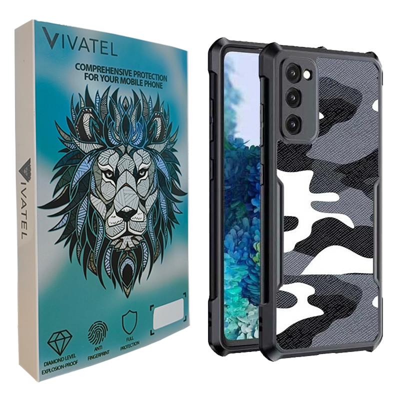کاور ویواتل مدل XUNOD Camo مناسب برای گوشی موبایل سامسونگ Galaxy S21 FE