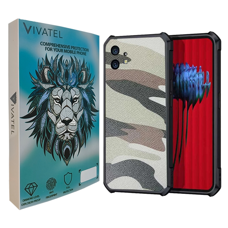 کاور گوشی ناتینگ 1 ویواتل مدل XUNOD Camo کاور ویواتل مدل XUNOD Camo مناسب برای گوشی موبایل ناتینگ 1