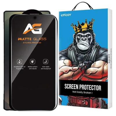 محافظ صفحه نمایش مات گوشی سامسونگ Galaxy S24 Ultra اپیکوی مدل AG Matte Etching
