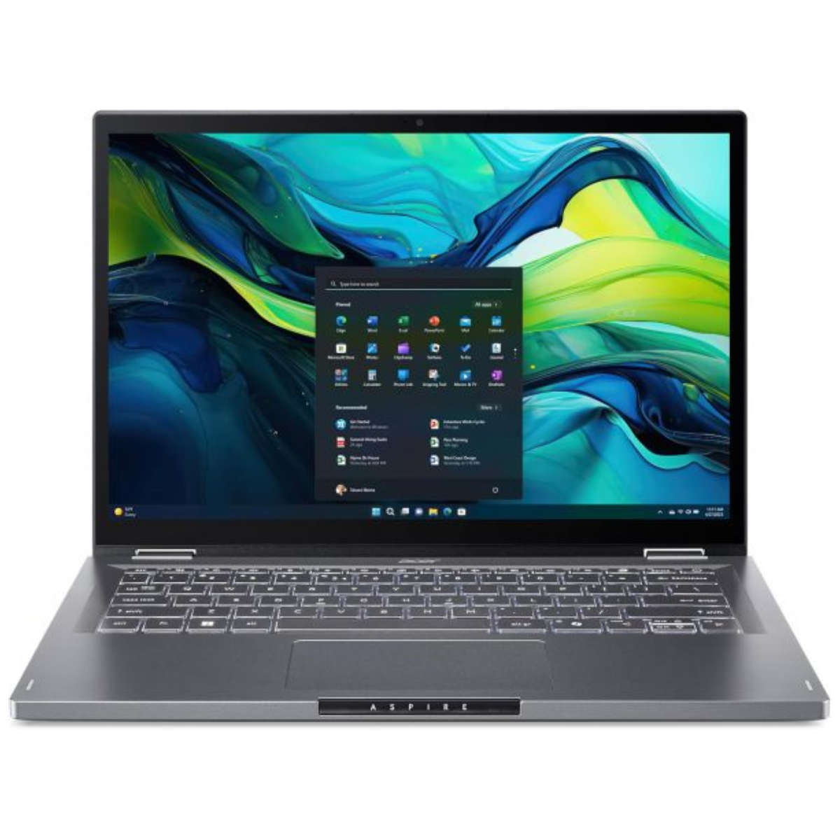 لپ تاپ 14 اینچ ایسر مدل Aspire Spin 14 51MTN Core 7 150U 16GB 1TB-small-image