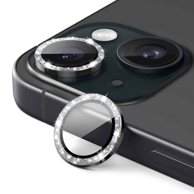 محافظ لنز دوربین چلیپا مدل Luminous مناسب برای گوشی موبایل اپل iPhone 15