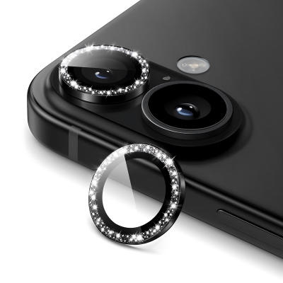 محافظ لنز دوربین چلیپا مدل Luminous مناسب برای گوشی موبایل اپل iPhone 16