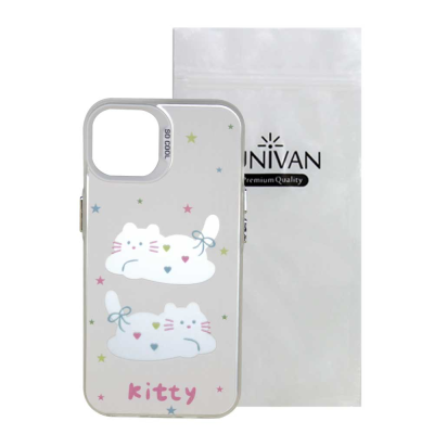 کاور گوشی اپل iPhone 14 سانیوان مدل فانتزی طرح Kitty