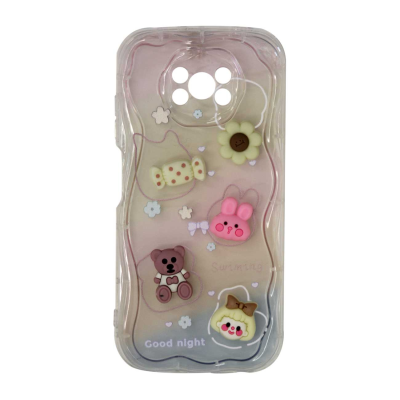 کاور گوشی پوکو Poco X3 NFC مدل عروسکی فانتزی طرح کیوت 