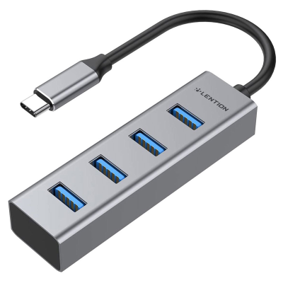 هاب 4 پورت USB-C لنشن مدل C22S هاب 4 پورت USB-C لنشن مدل C22S