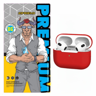 کاور زیفرند مدل سیلیکونی مناسب برای کیس هدفون اپل Airpods 3