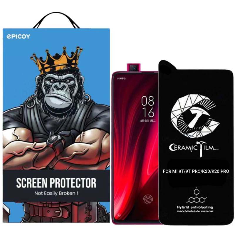 محافظ صفحه نمایش سرامیکی گوشی شیائومی Mi 9T/ 9T Pro/ K20/ K20 Pro اپیکوی مدل CR7