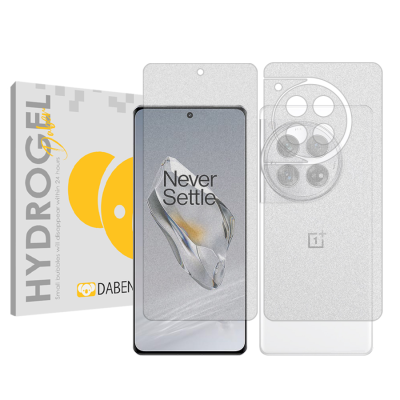 محافظ صفحه نمایش مات گوشی وان پلاس 12 دبن مدل Tough به همراه محافظ پشت گوشی