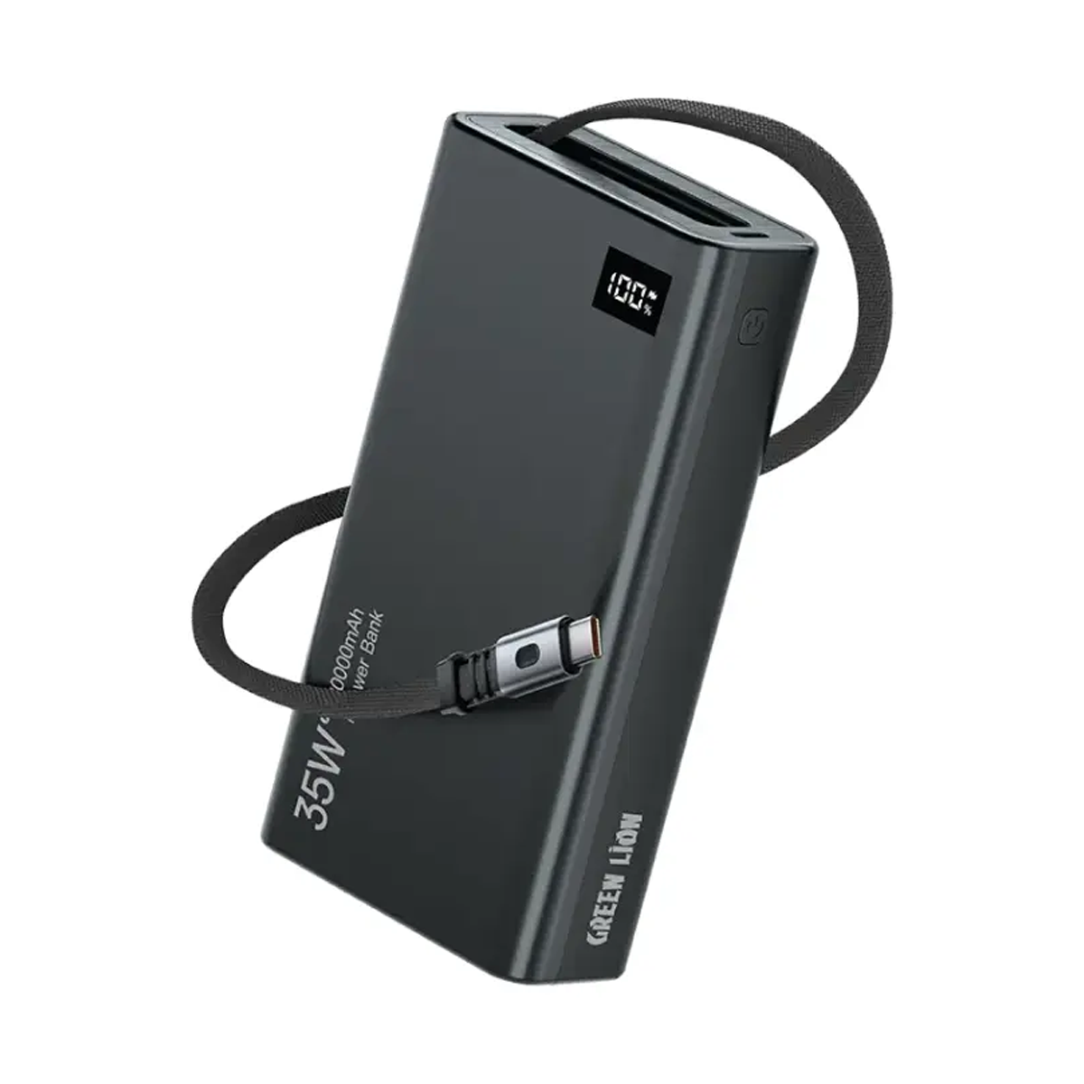 پاوربانک گرین لاین مدل Retractable ظرفیت 20000 میلی آمپر ساعت-small-image