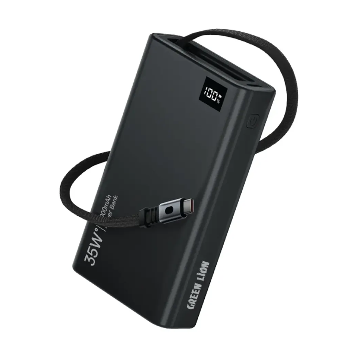 پاوربانک گرین لاین مدل Retractable ظرفیت 10000 میلی آمپر ساعت-small-image