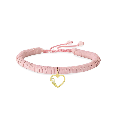 دستبند طلا زنانه مدوپد مدل اسم تارا tara کد DL10358