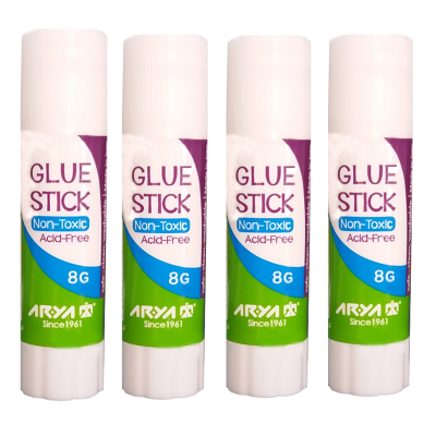 چسب ماتیکی آریا کد 8004 بسته 4 عددی