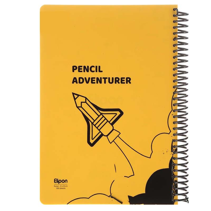 دفتر مشق 100 برگ الیپون مدل 8131621 کد 154213