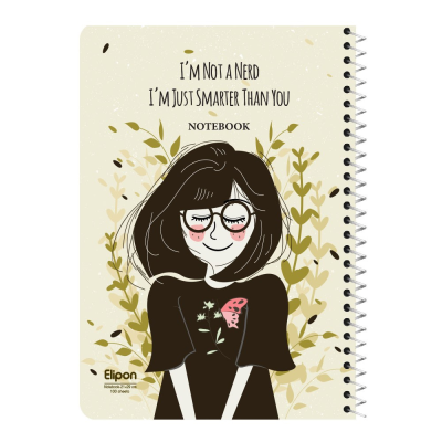 دفتر مشق 100 برگ الیپون کد 2411598