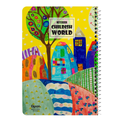 دفتر مشق 100 برگ الیپون کد 2411601