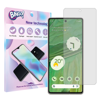 محافظ صفحه نمایش شفاف گوشی گوگل Pixel 7 بینگو مدل Tough 