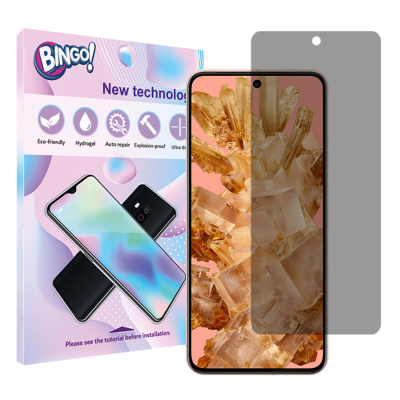 محافظ صفحه نمایش گوشی گوگل Pixel 8 حریم شخصی بینگو مدل Tough