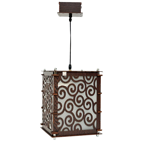 چراغ آویز کلبه مدل اسلیمی