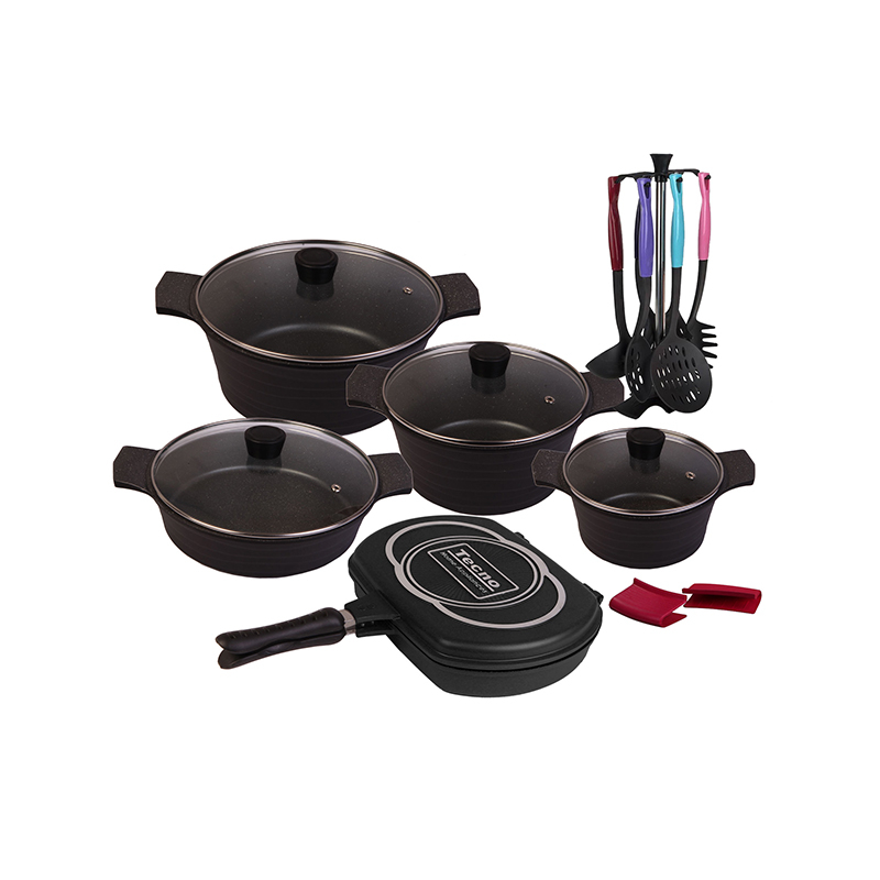 سرویس پخت و پز 19 پارچه تکنو مدل ونوس سرویس پخت و پز 19 پارچه تکنو مدل ونوس