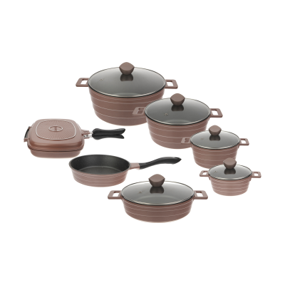 سرویس پخت و پز 13 پارچه تکنو مدل اورس سرویس پخت و پز 13 پارچه تکنو مدل اورس