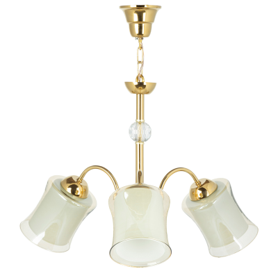 لوستر 3 شعله چشمه نور کد A833-3-G