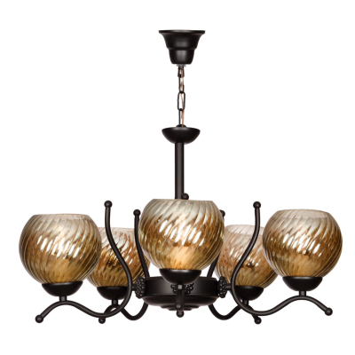 لوستر 5 شعله چشمه نور کد 883-5BK لوستر 5 شعله چشمه نور کد 883-5BK