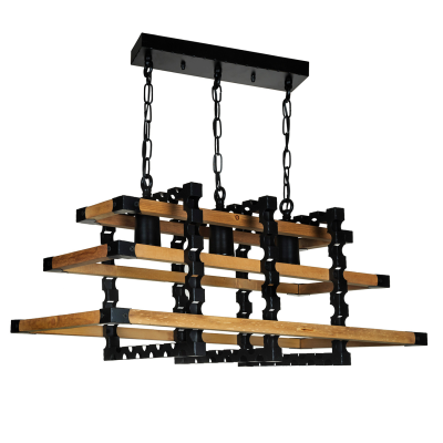 لوستر سه شعله چشمه نور کد 2226-3BK