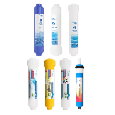 فیلتر دستگاه تصفیه آب اس اس وی مدل L700 بسته 7 عددی
