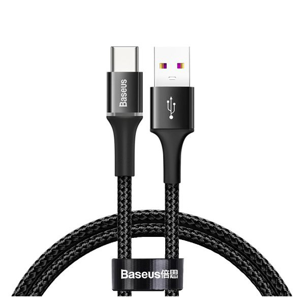 کابل تبدیل USB به microUSB باسئوس مدل CAMGH-B01 طول 1 متر