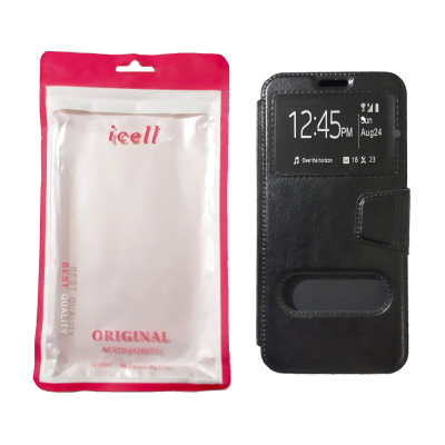 کیف گوشی اپل iPhone XS کلاسوری آیسل مدل ID