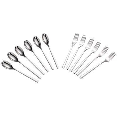 سرویس قاشق و چنگال 12 پارچه 6 نفره جی فی نی مدل 10 سرویس قاشق و چنگال 12 پارچه 6 نفره جی فی نی مدل 10