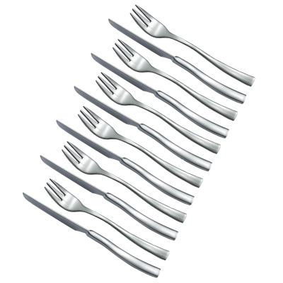 سرویس کارد و چنگال 12 پارچه 6 نفره جی فی نی مدل 185 سرویس کارد و چنگال 12 پارچه 6 نفره جی فی نی مدل 185