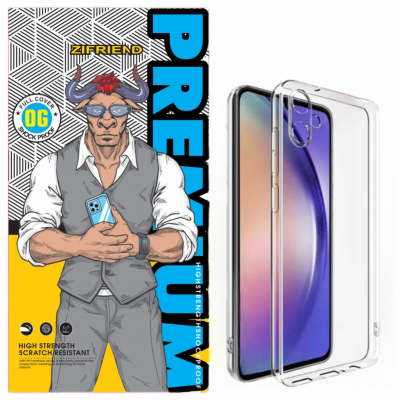 کاور گوشی سامسونگ Galaxy A07 زیفرند مدل ژله ای محافظ لنز