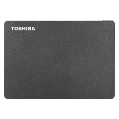 هارد اکسترنال توشیبا مدل Canvio Gaming ظرفیت دو ترابایت دارای رابط USB Type-A 3.2