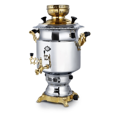 سماور گازی عالی نسب مدل آبتین نفیس گنجایش 6 لیتر سماور گازی عالی نسب مدل آبتین نفیس گنجایش 6 لیتر