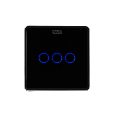 کلید هوشمند تویا مدل کلید سه پل Zigbee طرح curve کد 2211043 کلید هوشمند تویا مدل کلید سه پل Zigbee طرح curve کد 2211043