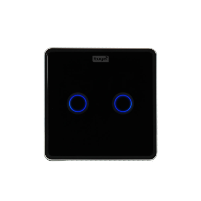 کلید هوشمند تویا مدل دو پل Zigbee طرح curve کد 2211042 کلید هوشمند تویا مدل دو پل Zigbee طرح curve کد 2211042