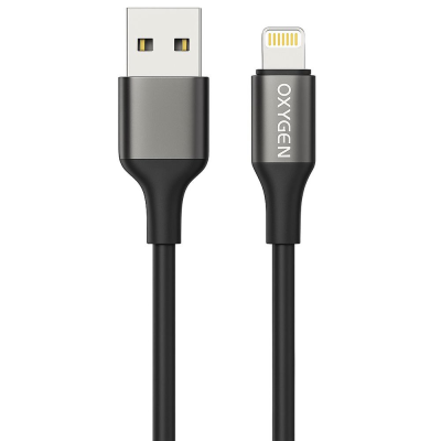 کابل تبدیل لایتنینگ اکسیژن مدل LX_18 طول 1.2 متر کابل تبدیل USB به لایتنینگ اکسیژن مدل LX_18 طول 1 متر
