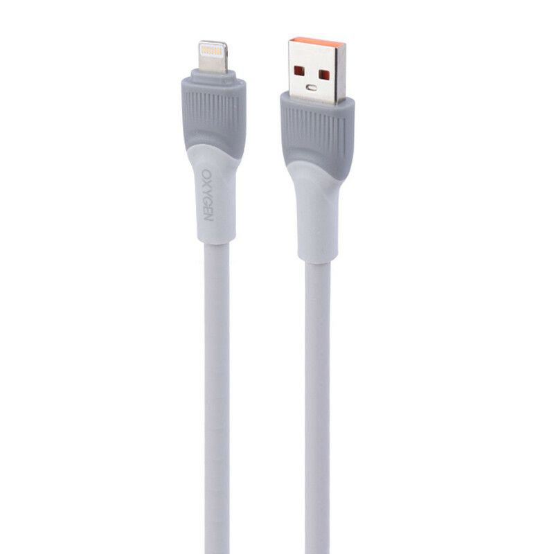 کابل تبدیل لایتنینگ اکسیژن مدل LX_14 طول 1 متر کابل تبدیل USB به لایتنینگ اکسیژن مدل LX_14 طول 1 متر