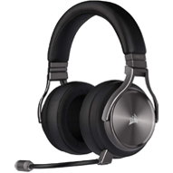 هدفون گیمینگ بی سیم کورسیر مدل VIRTUOSO RGB SE-GUNMETAL