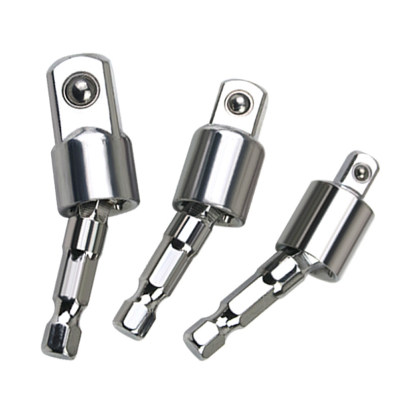 رابط بکس مفصلی انعطاف‌پذیر سه عددی سایز 1/2، 3/8، 1/4 اینچ کد GO-7216