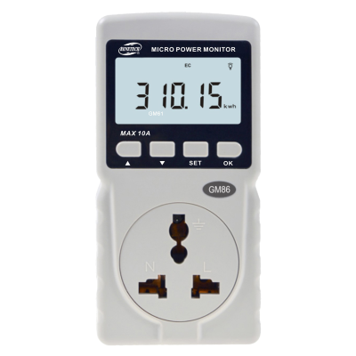 دستگاه سنجش میزان مصرف برق بنتک مدل GM86 دستگاه سنجش میزان مصرف برق بنتک مدل GM86