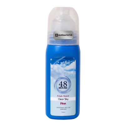 رول دئودورانت پینک ویژوآل مدل Clear Sky حجم 120 میلی لیتر رول دئودورانت پینک ویژوآل مدل Clear Sky حجم 120 میلیلیتر