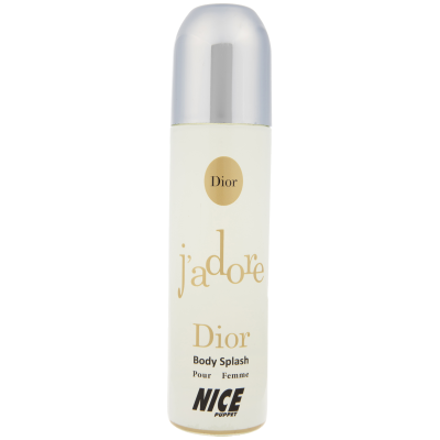 اسپری خوشبو کننده بدن زنانه نایس مدل Jadore Dior حجم 250 میلی لیتر اسپری خوشبو کننده بدن زنانه نایس مدل Jadore Dior حجم 250 میلی لیتر