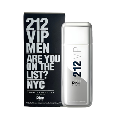 ادو پرفیوم مردانه پینک ویژوآل مدل 212Vip Carolina Herrera حجم 100 میلی لیتر ادو پرفیوم مردانه پینک ویژوآل مدل 212Vip Carolina Herrera با رایحه گرم حجم 100 میلی لیتر