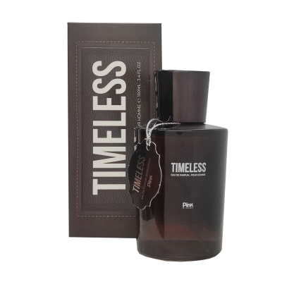 ادو پرفیوم مردانه پینک ویژوآل مدل Timeless حجم 100 میلی لیتر ادو پرفیوم مردانه پینک ویژوآل مدل Timeless با رایحه خنک حجم 100 میلی لیتر